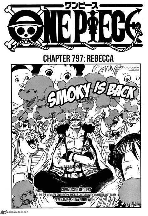 One Piece 797 - Page 1 One Piece Anime, Read One Piece Manga, One Piece Chapter, One Piece Luffy ...