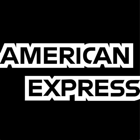 American Express Logo Black and White