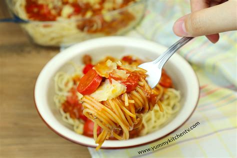 Jollibee Spaghetti - Yummy Kitchen