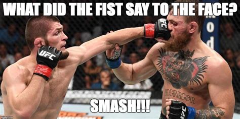 Khabib smashes conor's faces - Imgflip