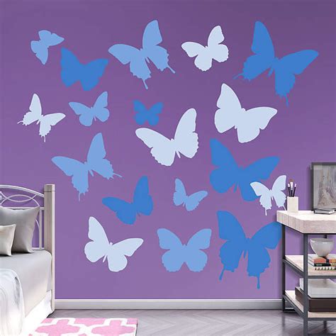 Butterflies Wall Decal | Shop Fathead® for Thematic Shapes Decor