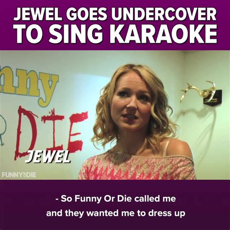 Funny Or Die - Undercover Karaoke with Jewel