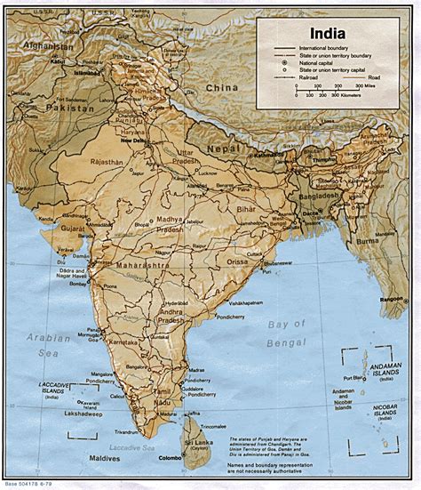 Maps of India