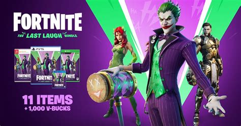 Fortnite's Latest Retail Bundle Includes Joker And Poison Ivy Skins