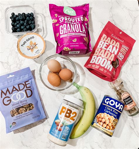 Healthy, quick protein-packed snacks! — Marisa Hope