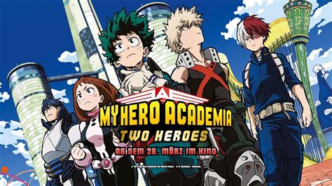 My Hero Academia: Two Heroes (Kino-Trailer) - YouTube