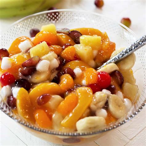 Quick & Simple Canned Fruit Salad Recipe - Seeking The RV Life