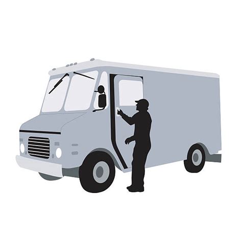 Delivery Truck Silhouette Illustrations, Royalty-Free Vector Graphics & Clip Art - iStock