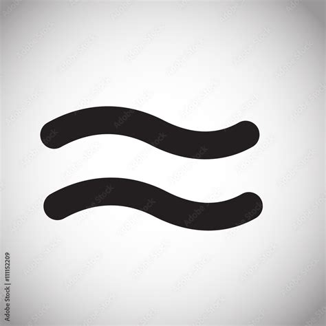 approximately equal symbol. sign. icon gray background Stock Vector | Adobe Stock