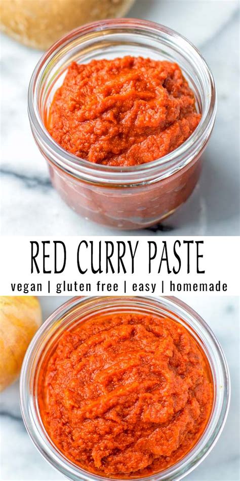 Red Curry Paste [vegan] - Contentedness Cooking