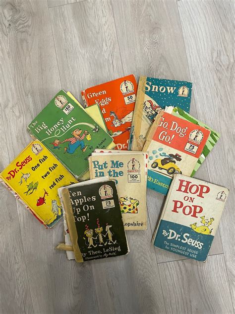 Dr. Seuss Books From Early 1960s in Terrible Condition for Crafts or ...