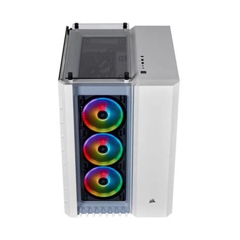 Corsair Crystal Series 680X RGB High Airflow Mid Tower ATX Case — White