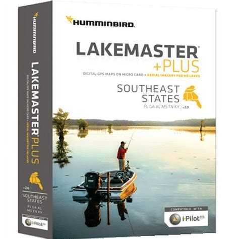 Humminbird 600023-5 Lakemaster+ Maps, Southeastern States - Walmart.com