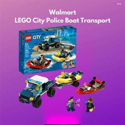 Walmart LEGO City Police Boat Transport – BARGAINS FROM BED 🫶🏻