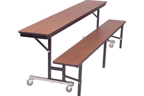 Convertible Table/Bench Units, Cafeteria Tables