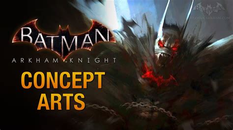 Batman: Arkham Knight - All Concept Arts - YouTube