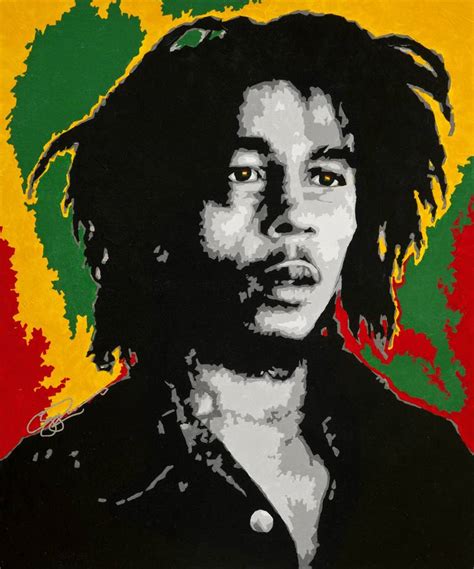 Bob Marley - Rasta Painting by Guy B Roames | Saatchi Art