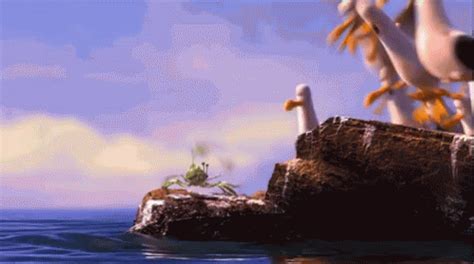 Gone GIF - Ninja FindingNemo Crab - Discover & Share GIFs