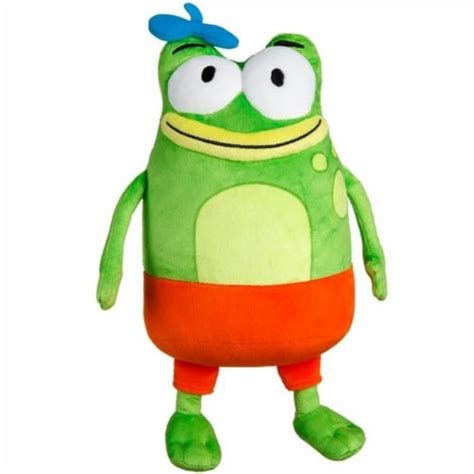 Lets Go Luna! Andy Hopper The Green Frog Plush Doll Pbs Kids Cartoon ...