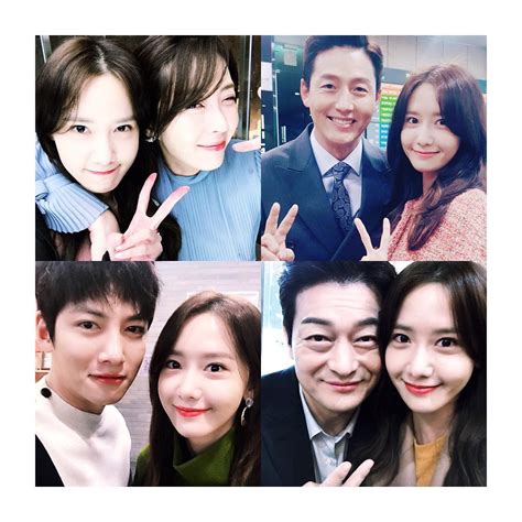 SNSD YoonA shared adorable pictures with her 'The K2' cast members - SNSD | OH!GG | f(x)