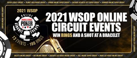 2021 WSOP Online Circuit Events