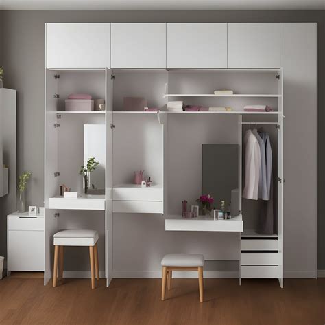 25+ Wardrobe Design with Dressing Table Ideas For Your Stylish Space