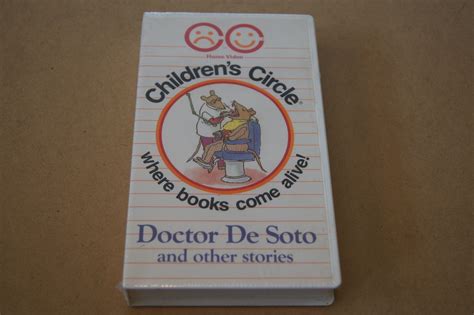 Vintage 1984 Children's circle vhs Doctor de Soto