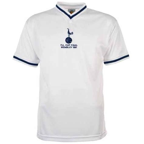 Tottenham Hotspur 1981 FA Cup Final Retro Football Shirt