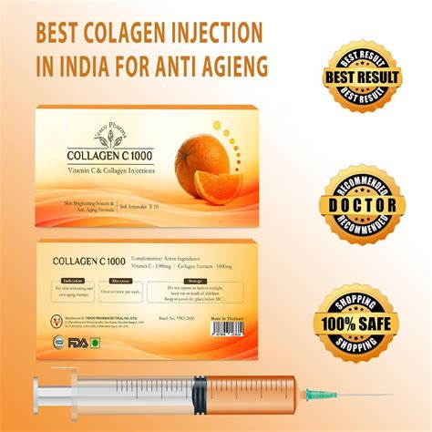 Best Collagen Injection In India For Anti Agieng, Non Prescription, 1000mg at Rs 3200/box in ...