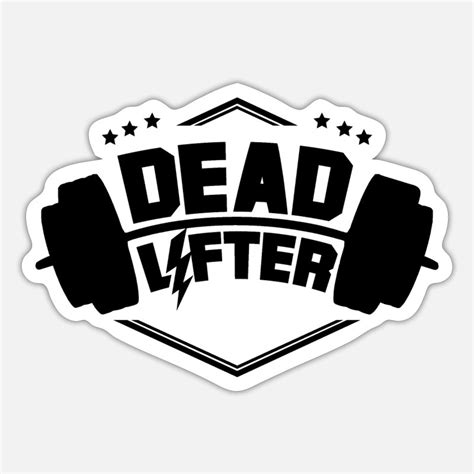 Deadlifter Stickers | Unique Designs | Spreadshirt