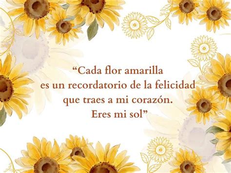 Las mejores 100 frases sobre flores amarillas para compartir a tu pareja este 21 de marzo | MIX ...