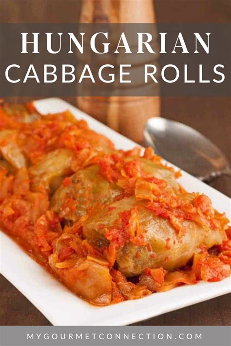 Hungarian Stuffed Cabbage Rolls | Recipe | Hungarian stuffed cabbage ...