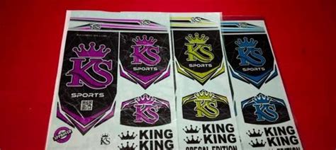 Multicolor Pvc Cricket Bat Stickers, Packaging Type: Packet at Rs 25/piece in Noida