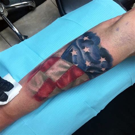 American Flag Forearm Tattoo Designs, Ideas and Meaning | Tattoos For You