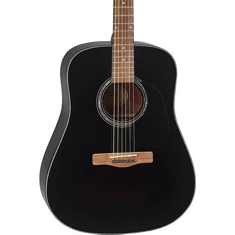 Mitchell D120 Dreadnought Acoustic Guitar Black - Walmart.com