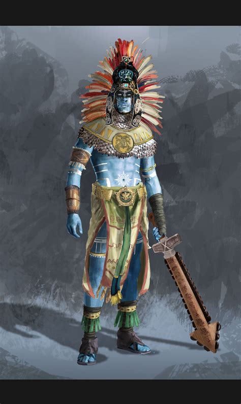 ArtStation - Huitzilopochtli (Aztec god of war), Yashaswi Karthik | Aztec warrior, Aztec art ...