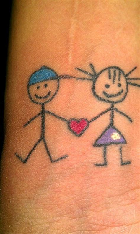 Lovey dovey stick people Couple Tattoos, New Tattoos, Body Art Tattoos, Tattoos For Guys, Tatoos ...