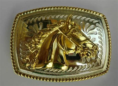 wholesale western belt buckles Low price custom metal Belt Buckle hot sales HORSE HEAD SILVER ...