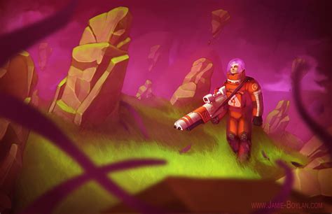 ArtStation - Purple Planet