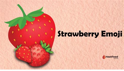 Strawberry Emoji 🍓 - ️Copy And Paste 📋