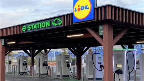 Près de Lyon : une e-station Lidl bientôt inaugurée, une première dans ...