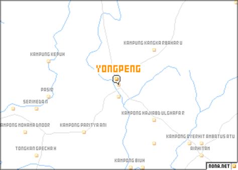 Yong Peng (Malaysia) map - nona.net