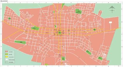 Mapa Valladolid, Yucatán, Mexico