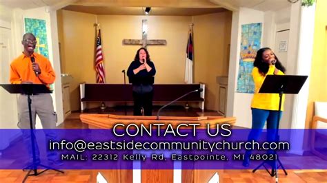 Eastside Community Church, Eastpointe Sunday Worship - YouTube