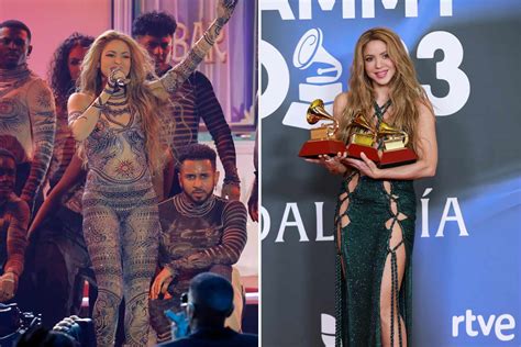 Shakira Heats Up the 2023 Latin Grammy Awards Red Carpet | Photos