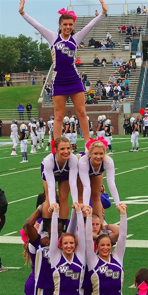 Western Carolina University (WCU) Cheerleaders 2015 | Flickr