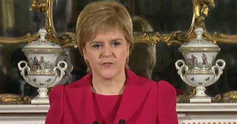 Watch Nicola Sturgeon's speech in full as Scotland set for second referendum - Mirror Online