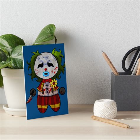 "Dead By Daylight: The Clown" Art Board Print for Sale by VAFoxDesigns ...