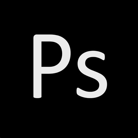 Adobe Photoshop CS3 Logo Black and White – Brands Logos