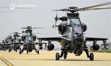 L'hélicoptère d'attaque Z-10 entre en service avec PLA Hong Kong ...